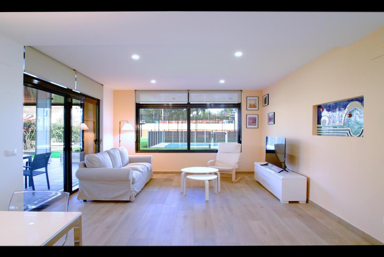 Casa De Vacaciones Con Padel En Montseny By Can Forcadell Girona Exterior foto
