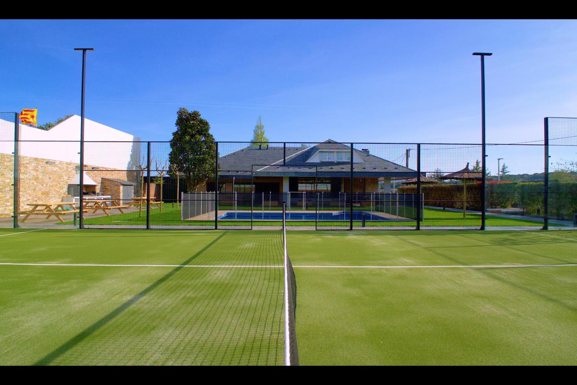 Casa De Vacaciones Con Padel En Montseny By Can Forcadell Girona Exterior foto