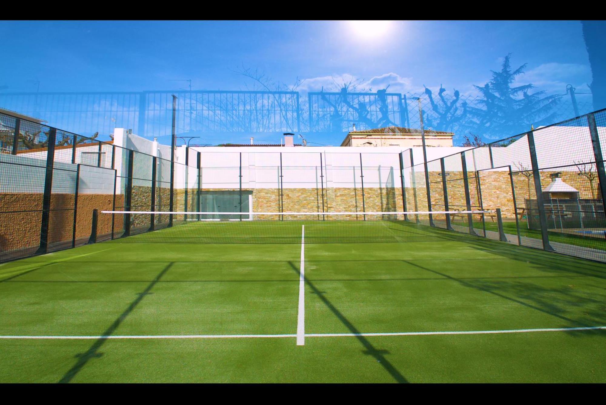 Casa De Vacaciones Con Padel En Montseny By Can Forcadell Girona Exterior foto